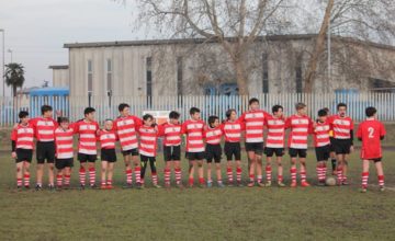 Difficile fare un commento della gara di oggi dei #CrazyBagai, ospiti dei pari età dell’Amatori&Union Milano, squadra non molto fisica ma molto veloce e smaliziata, che gioca un rugby a livello tecnico lineare senza troppi fronzoli, dal canto suo Rugby Monza deve confermare i progressi visti nelle ultime uscite.