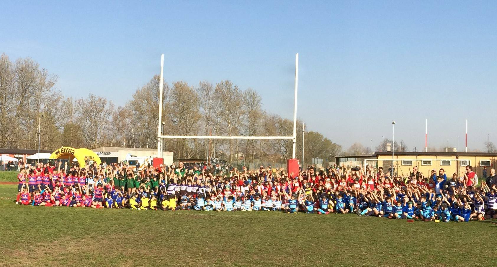 Il 30 e il 31 marzo si è tenuta al Campo Sportivo Chiolo la XVII edizione del Torneo internazionale Città di Monza, due giornate dedicate al MINIRUGBY