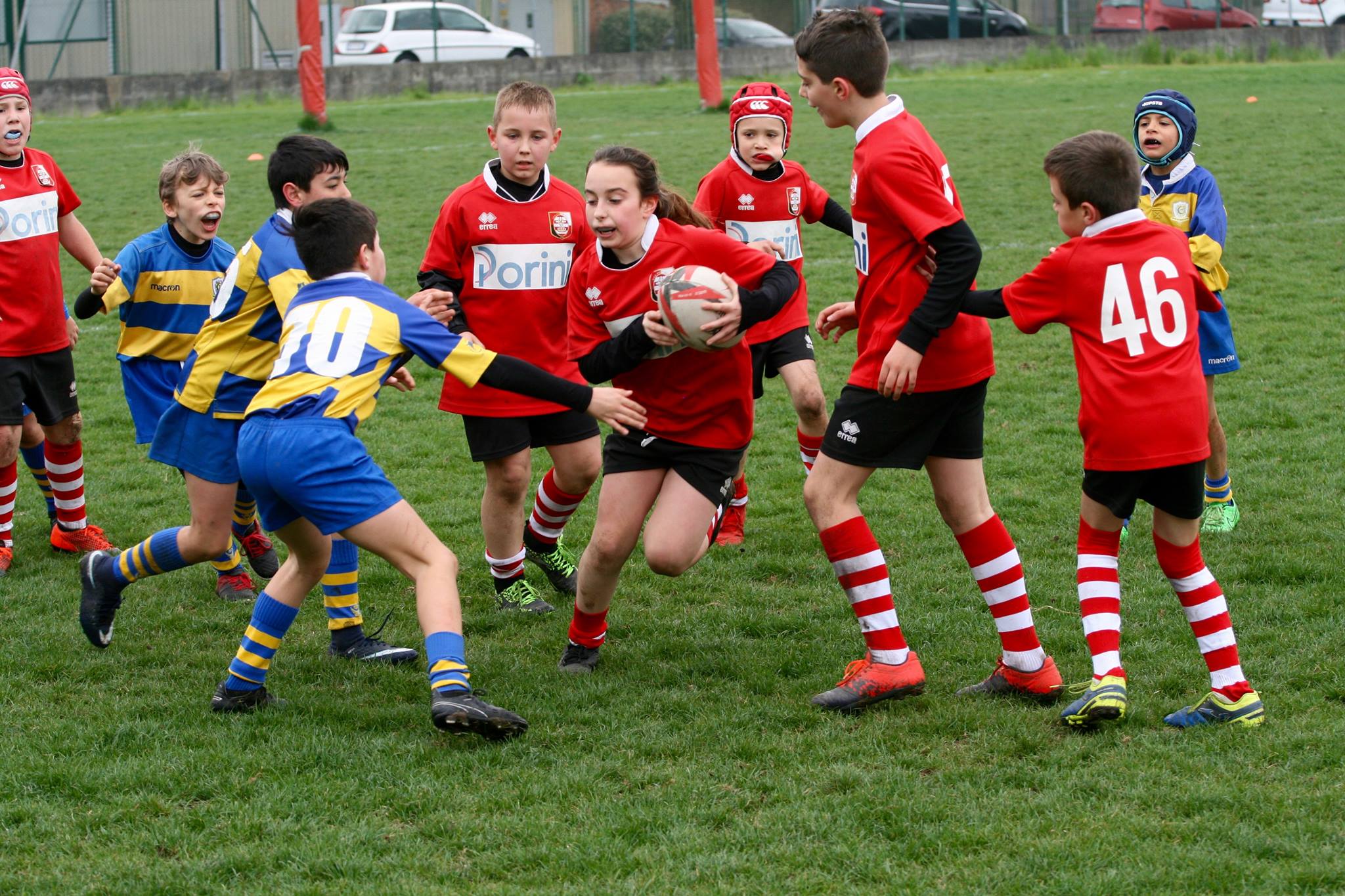 Oggi siamo stati ospiti dell’Iride Rugby Cologno con 2 squadre, presenti anche Tradate Rugby, Opera Rugby e Rugbio con una squadra, Asr Milano.