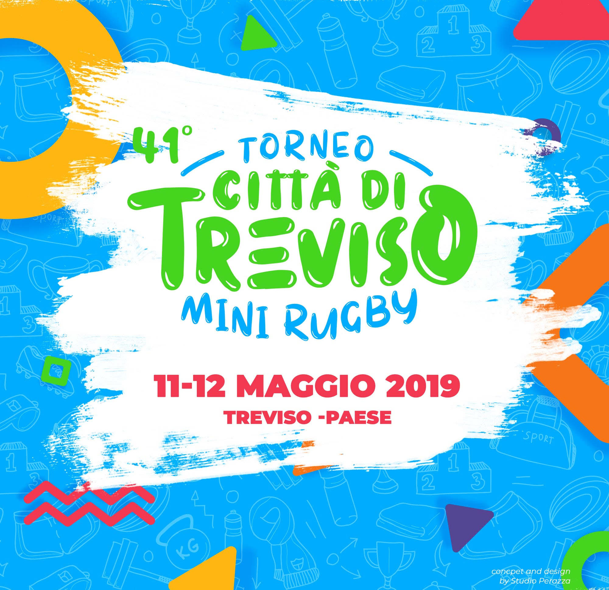 Appuntamento storico nel mondo del minirugby, al quale il Monza ha partecipato con una sola squadra UNDER 10 perché molti atleti domenica hanno fatto la prima comunione.